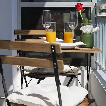 公寓 Wunderschoene, Nagelneu Renovierte Strandwohnung *